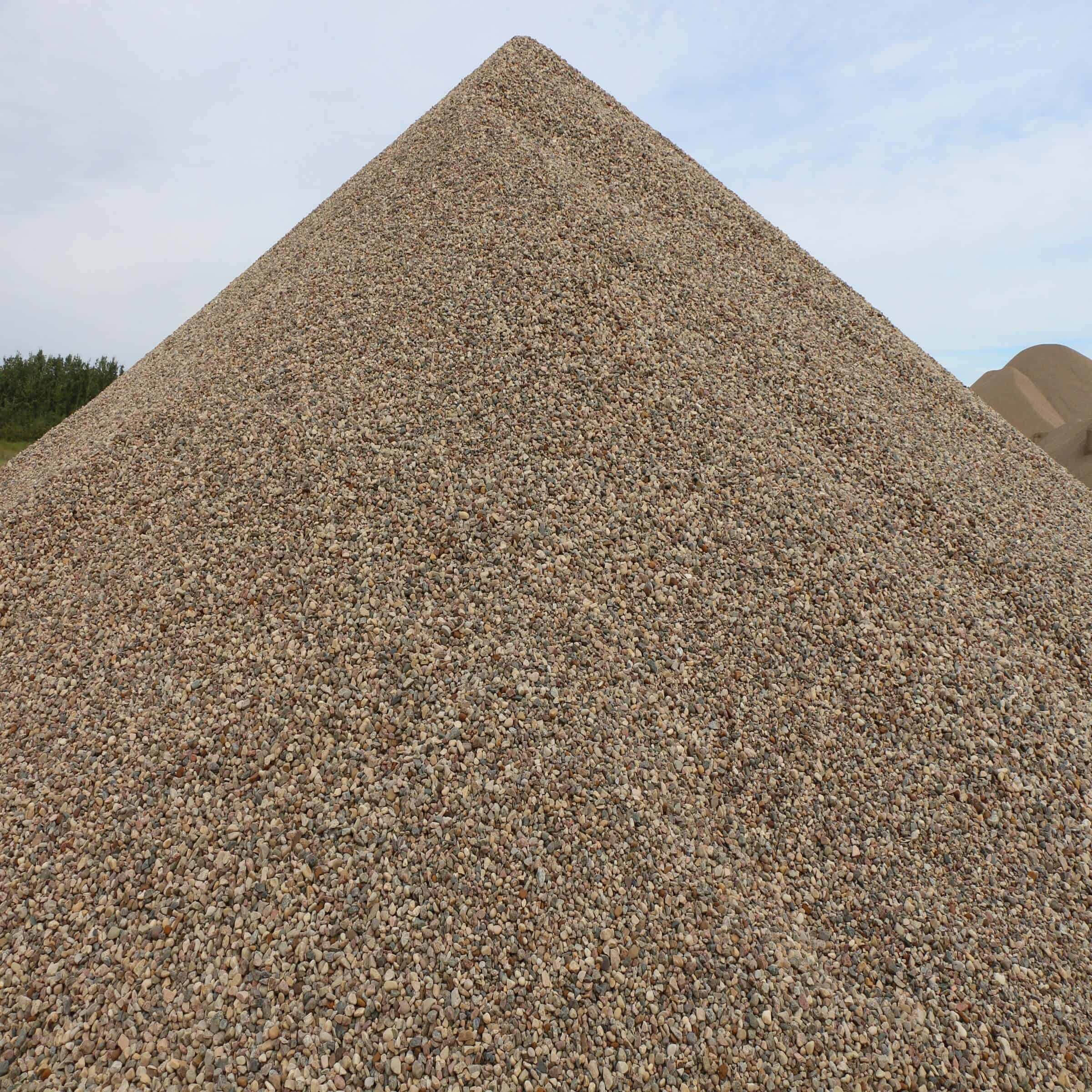 RAINBOW FIN　　Reilly Stone 10.25 　SAND 3/4” – 1” (20 mm – 25 mm) Washed Natural Rainbow Rock - Blue